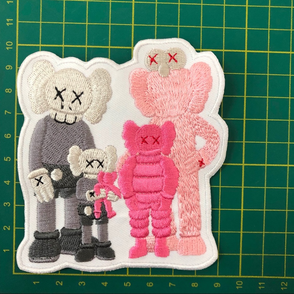 Custom KAWs Iron on patch